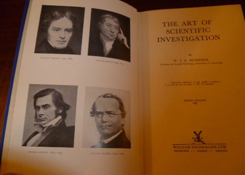 The Art of Scientific Investigation