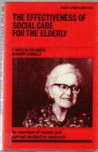 Effectiveness of Social Care for the Elderly