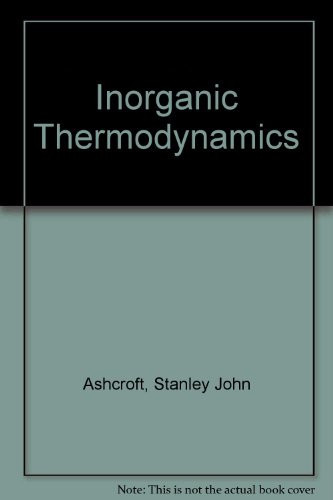 Inorganic Thermodynamics