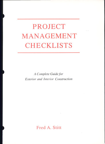 Project Management Checklist: A Complete Guide For Exterior and Interior Construction