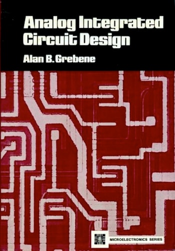Analog integrated circuit design (Microelectronics series)