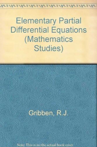Elementary partial differential equations (VNR new mathematics library ; 6)
