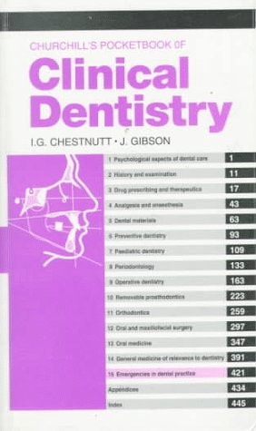 Churchill's Pocketbooks Clinical Dentistry (Churchill Pocketbooks)