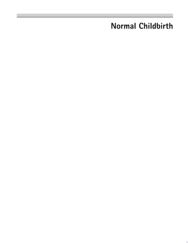 Normal Childbirth Evidence and Debate