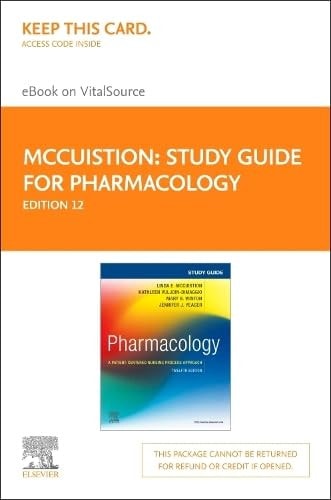 Study Guide for Pharmacology