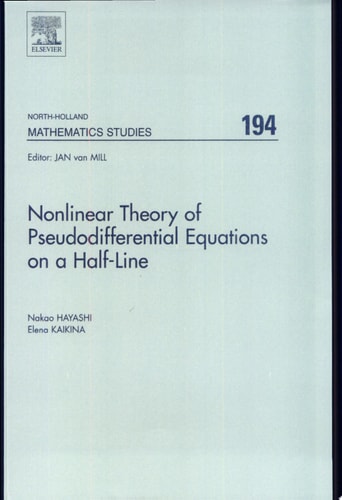 Nonlinear Theory of Pseudodifferential Equations on a Half-line