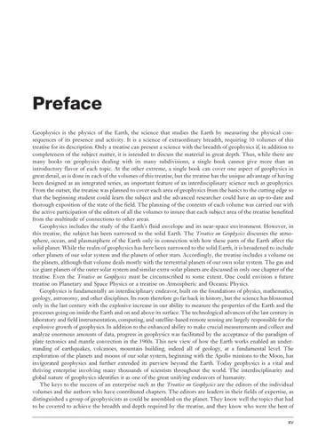Treatise on Geophysics, Volume 2 Mineral Physics