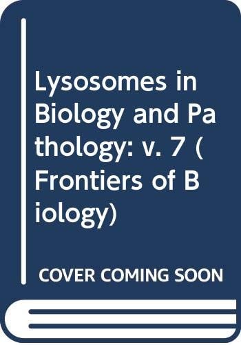 Lysosomes in Biology and Pathology: xix, 479 p. : il