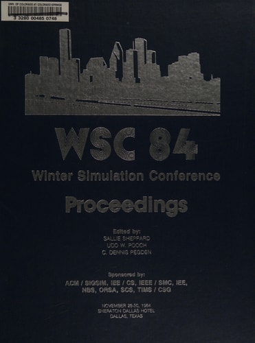 1984 Winter Simulation Conference Proceedings