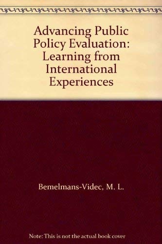 Advancing Public Policy Evaluation: Learning from International Experiences