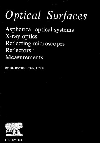 Optical surfaces: Aspherical optical systems--x-ray optics--reflecting microscopes--reflectors--measurements