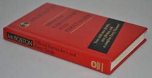 Mr. Boston Official Bartender's and Party Guide