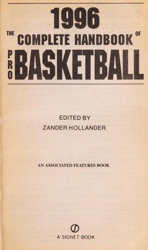 Complete Handbook of Pro Basketball, 1996