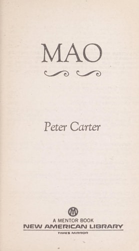 Edition published by New American Library