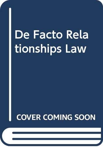 De Facto Relationships Law