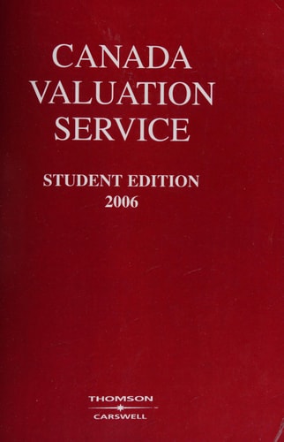 Canada Valuation Service