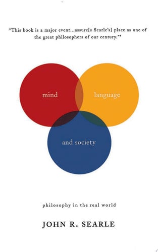 Mind, Language And Society Philosophy In The Real World
