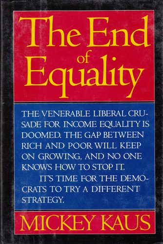 The End Of Equality