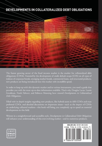 Developments in Collateralized Debt Obligations New Products and Insights