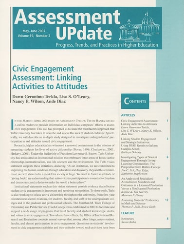 Assessment Update, Number 3, May-June 2007