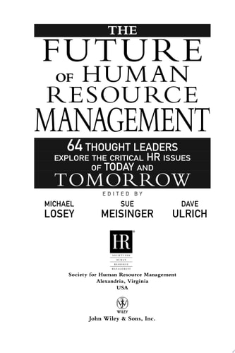 The Future of Human Resource Management