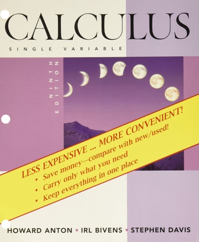 Calculus Late Transcendentals Single Variable