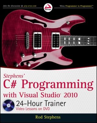 Stephens C Programming With Visual Studio 2010 24hour Trainer