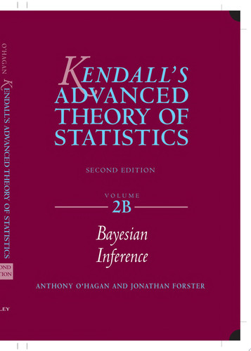 Kendall's Advanced Theory of Statistic 2B