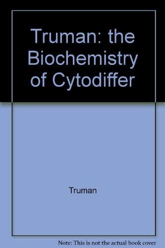 The Biochemistry of Cytodifferentiation,