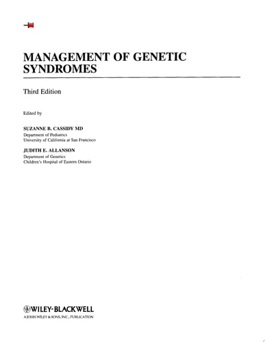Management of Genetic Syndromes