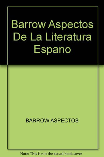 Aspectos de la Literatura Espanola