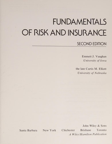 Life Insurance Fundamentals
