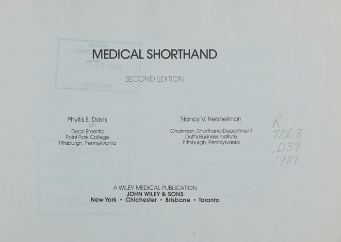Medical Shorthand