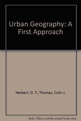 Urban Geography A First Approach
