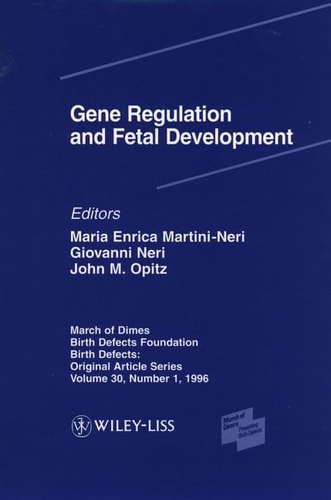 Gene Regulation and Fetal Development