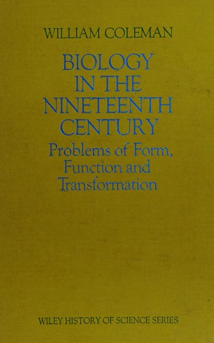 Biology in the Ninteenth Century