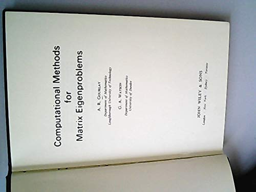 Computational Methods for Matrix Eigenproblems