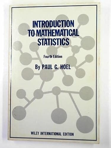 Introduction to Mathematical Statistics