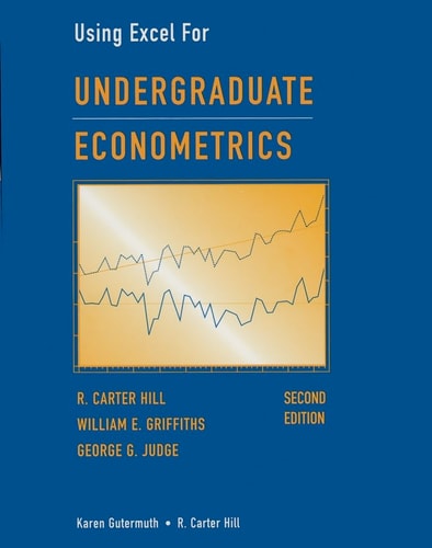 Undergraduate Econometrics, Using Excel For