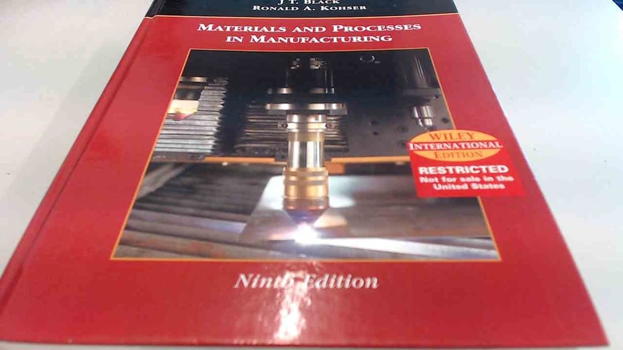 Materials and Processes in Manufacturing