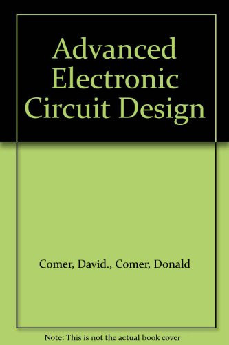 Advanced Electronic Circuit Design