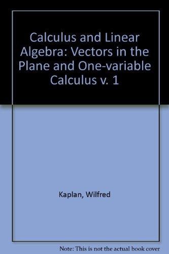 Calculus and Linear Algebra: Depouillement