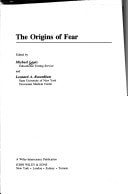 The Origins of Fear