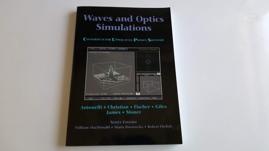 Waves and Optics Simulations: The Consortium for Upper-Level Physics Software