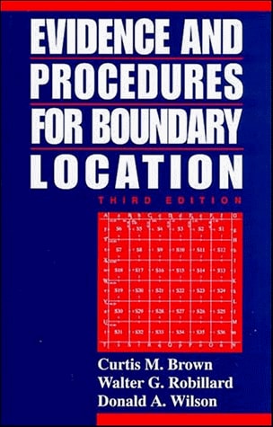 Evidence and Procedures for Boundary Location