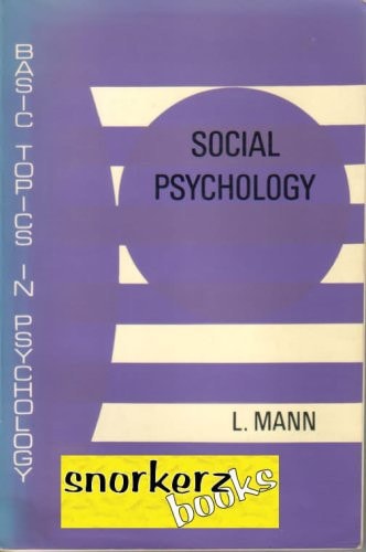 Social Psychology (Manchester Physics (Hardcover))