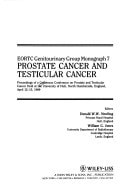 EORTC Genitourinary Group Monograph 7 Prostate Cancer and Testicular Cancer
