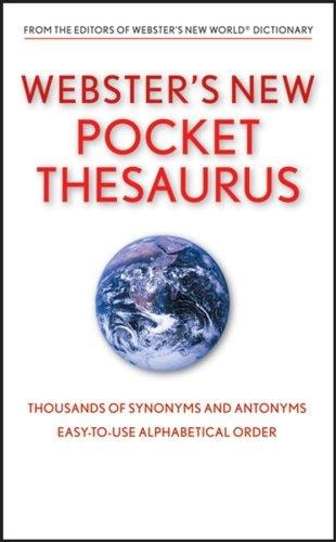 Webster's New World Pocket Thesaurus (Target Edition)