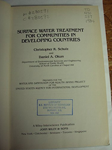 Surface Water Treatment for Communities in Developing Countries