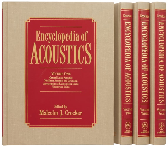 Encyclopedia of Acoustics, 4 Volume Set